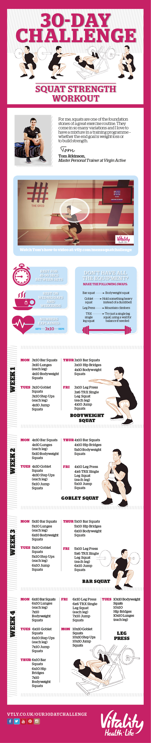 30 day squat challenge